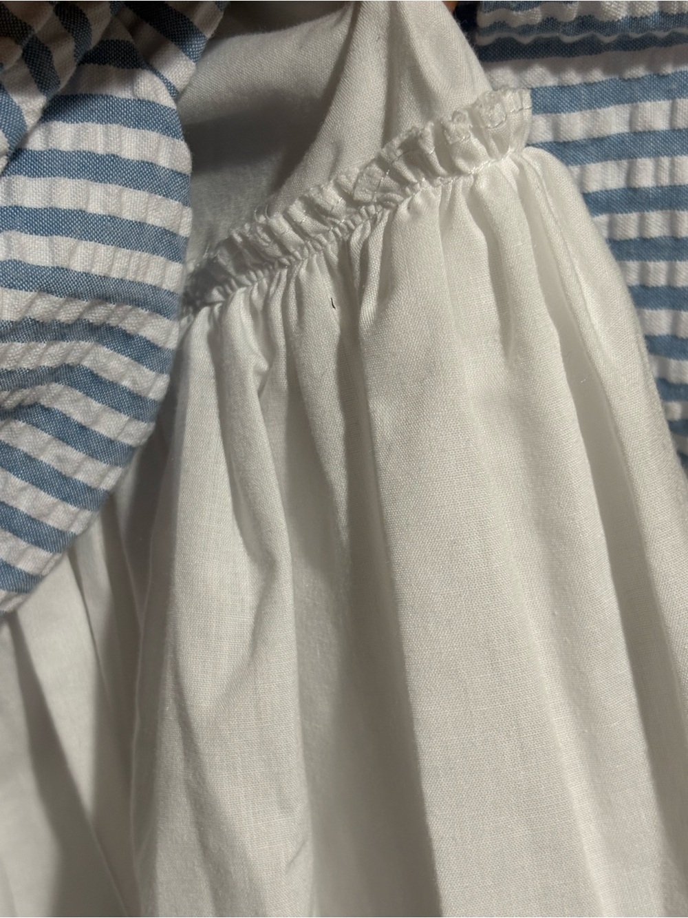 Bonnie Jean Stripe Floral Band Dress Size 10 - Picture 8 of 12